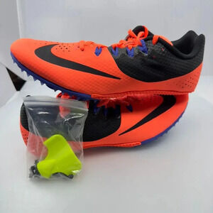Nike Mens Zoom Rival S8 Lace Up Track/Spike Shoes 806555 804 Orange Size 11